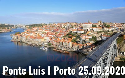 Ponte Luis I Porto 25.09.2020