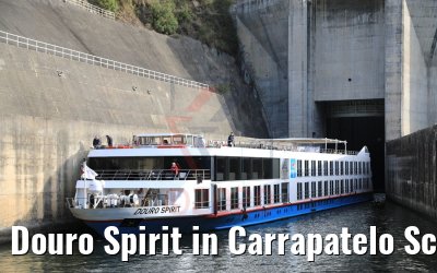 Douro Spirit in Carrapatelo Schleuse Douro 26.09.2020