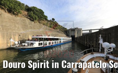 Douro Spirit in Carrapatelo Schleuse Douro 26.09.2020