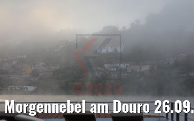Morgennebel am Douro 26.09.2020