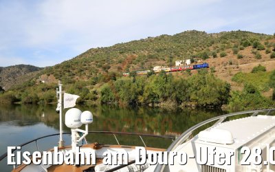 Eisenbahn am Douro-Ufer 28.09.2020