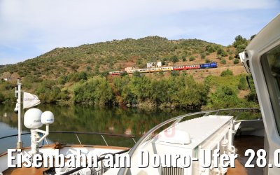 Eisenbahn am Douro-Ufer 28.09.2020