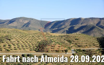 Fahrt nach Almeida 28.09.2020