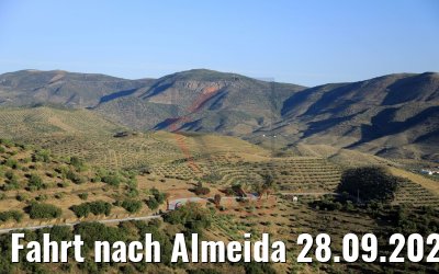 Fahrt nach Almeida 28.09.2020
