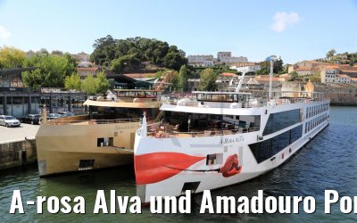 A-rosa Alva und Amadouro Porto 30.09.2020