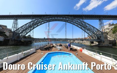 Douro Cruiser Ankunft Porto 30.09.2020