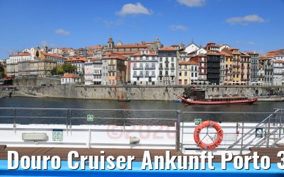 Douro Cruiser Ankunft Porto 30.09.2020