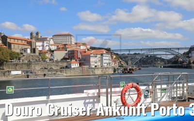 Douro Cruiser Ankunft Porto 30.09.2020
