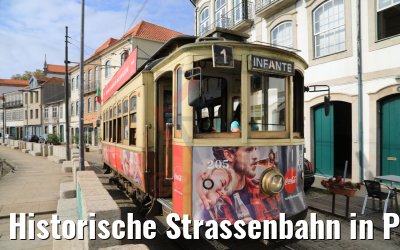 Historische Strassenbahn in Porto 30.09.2020