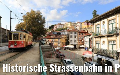 Historische Strassenbahn in Porto 30.09.2020
