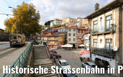 Historische Strassenbahn in Porto 30.09.2020