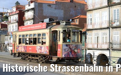 Historische Strassenbahn in Porto 30.09.2020