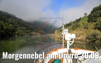 Morgennebel am Douro 30.09.2020