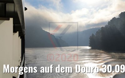 Morgens auf dem Douro 30.09.2020