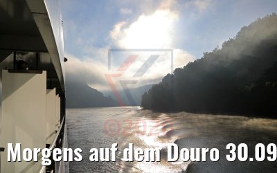 Morgens auf dem Douro 30.09.2020