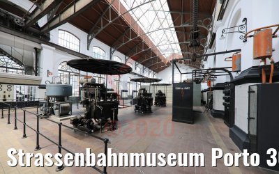 Strassenbahnmuseum Porto 30.09.2020