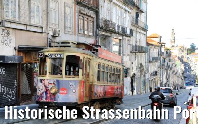 Historische Strassenbahn Porto 01.10.2020