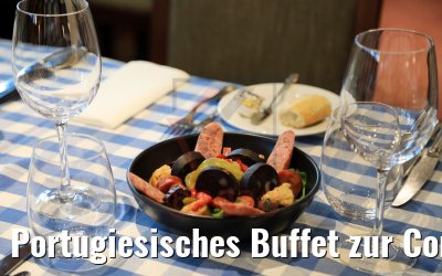 Portugiesisches Buffet zur Corona-Zeit