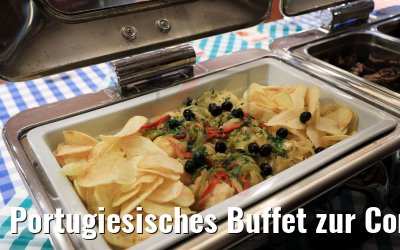 Portugiesisches Buffet zur Corona-Zeit
