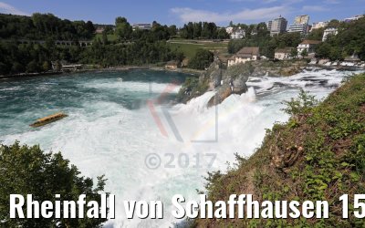 Rheinfall von Schaffhausen 15.08.2017