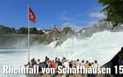 Rheinfall von Schaffhausen 15.08.2017