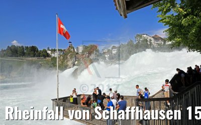 Rheinfall von Schaffhausen 15.08.2017