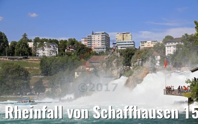 Rheinfall von Schaffhausen 15.08.2017