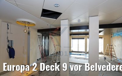 Europa 2 Deck 9 vor Belvedere 17.09.2017 Werft