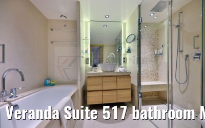 Veranda Suite 517 bathroom MS Europa 2