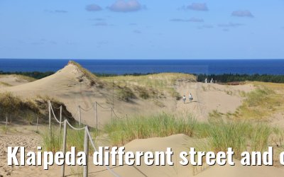 Klaipeda different street and city impressions 31.08.2024