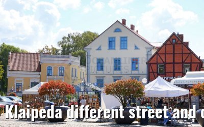 Klaipeda different street and city impressions 31.08.2024