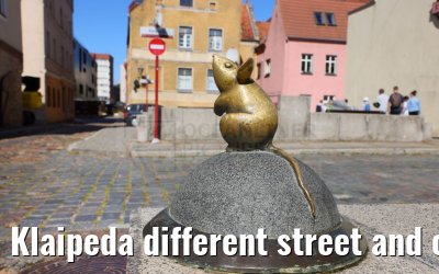 Klaipeda different street and city impressions 31.08.2024