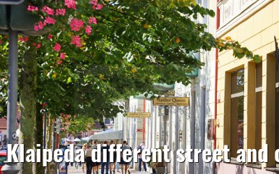 Klaipeda different street and city impressions 31.08.2024