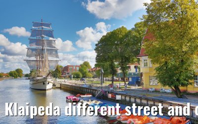 Klaipeda different street and city impressions 31.08.2024