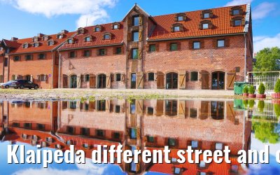 Klaipeda different street and city impressions 31.08.2024
