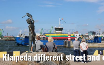Klaipeda different street and city impressions 31.08.2024