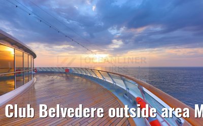 Club Belvedere outside area MS Europa