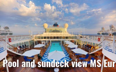 Pool and sundeck view MS Europa