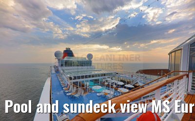 Pool and sundeck view MS Europa
