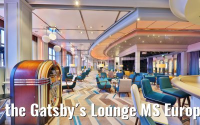 the Gatsby´s Lounge MS Europa