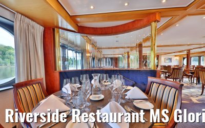 Riverside Restaurant MS Gloria after renovation