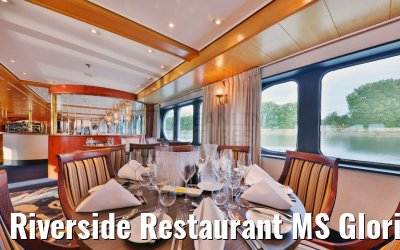 Riverside Restaurant MS Gloria after renovation