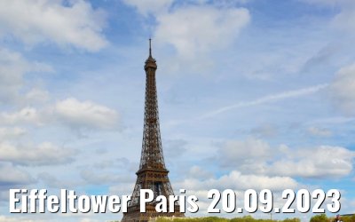 Eiffeltower Paris 20.09.2023
