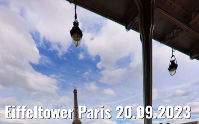 Eiffeltower Paris 20.09.2023