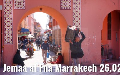 Jemaa al Fna Marrakech 26.02.2025