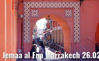 Jemaa al Fna Marrakech 26.02.2025