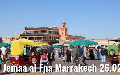 Jemaa al Fna Marrakech 26.02.2025