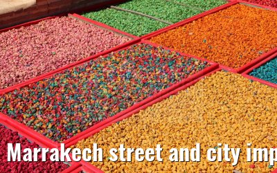 Marrakech street and city impressions 26.02.2025