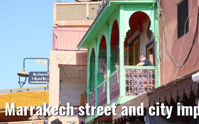 Marrakech street and city impressions 26.02.2025