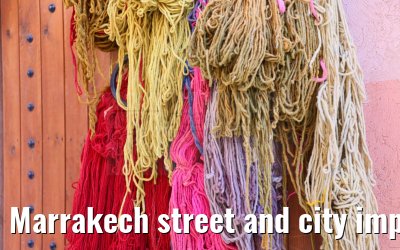 Marrakech street and city impressions 26.02.2025